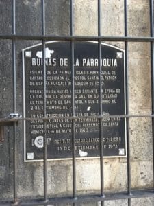 Picture near gate of the Cartago Ruins