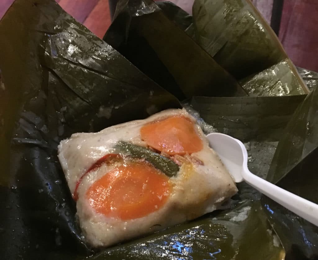 Costa Rican tamale