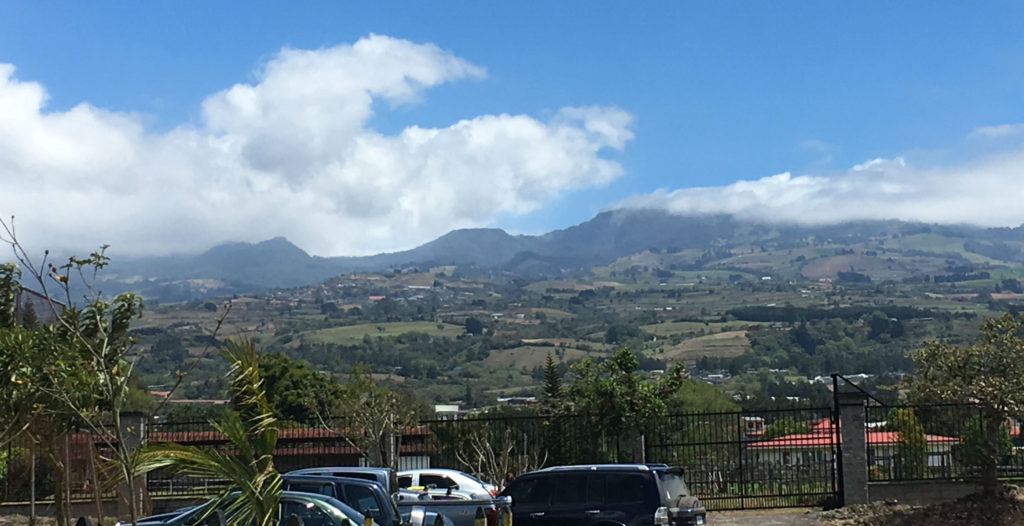 View of Irazu Volcano in Cartago