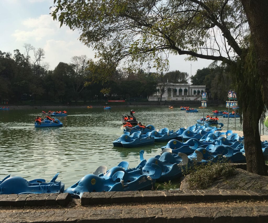 Lake at Chapultapec Park
